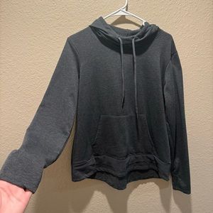 Adrienne Vittadini size L Cowl Neck Hoodie